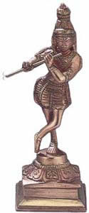 KRISHNA PLAYING FLUTE