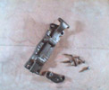 Scroll Style Door Bolt(Straight)