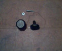 Hexagonal knob